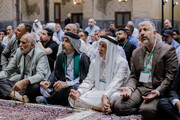 تشرف أصحاب مواكب سامراء بزیارة الحرم الرضوي الشریف