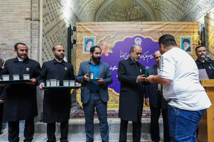 آستان قدس رضوی کے عطیہ کردہ 20 رہائشی یونٹوں کی افتتاحی تقریب
