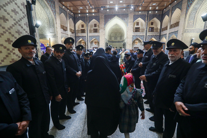 آستان قدس رضوی کے عطیہ کردہ 20 رہائشی یونٹوں کی افتتاحی تقریب