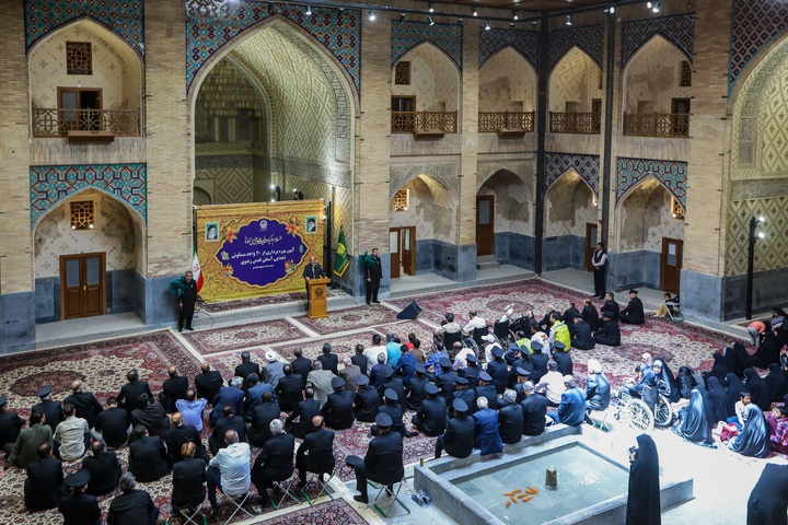 آستان قدس رضوی کے عطیہ کردہ 20 رہائشی یونٹوں کی افتتاحی تقریب