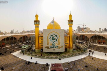 حال و هوای حرم امام علی (ع) در آستانه عید سعید غدیرخم