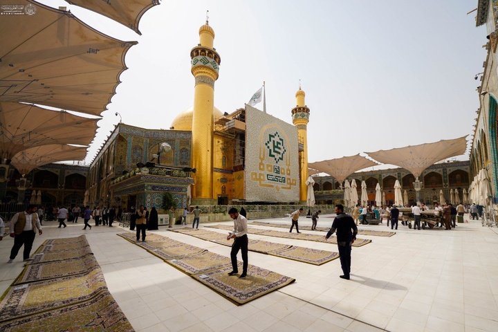 حال و هوای حرم امام علی (ع)