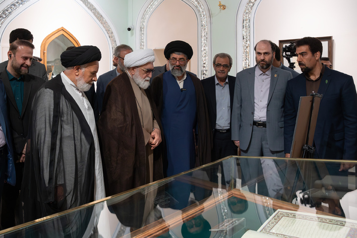 حرم امام رضا(ع) کے قرآنی میوزیم کی بحالی اورترمیم سے متعلق تقریب کا انعقاد
