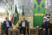 Imam Reza Intl. Media Festival jury meets with AQR’s Custodian