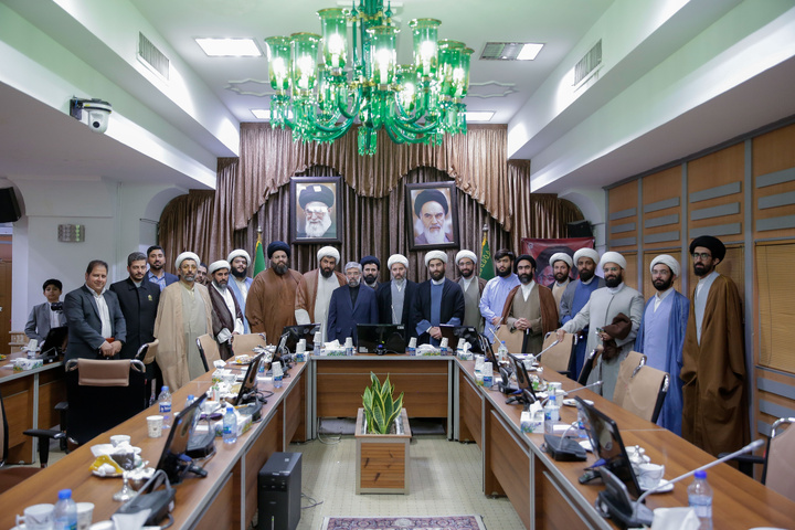 Khorasan Seminary media activists meet senior official of Imam Reza Shrine