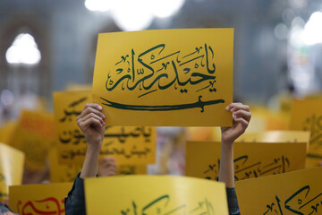 جشن عید سعید غدیرخم در حرم مطهر ضوی