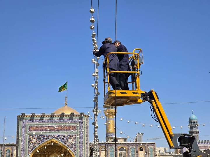 Holy shrine prepares for Muharrram mourning ceremonies