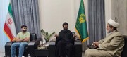 آستان قدس رضوی کے ادارہ بین الاقوامی امور کے سربراہ کی ہندوستان کے عالم دین سے ملاقات