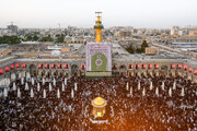 إذن العزاء في الحرم الرضوي، والقلوب مستعدة للحزن والحماسة الحسينية