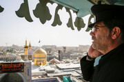 مراسم (صلا) التقلیدیة في اليوم الأول من شهر محرم الحرام في الحرم الرضوي الشریف