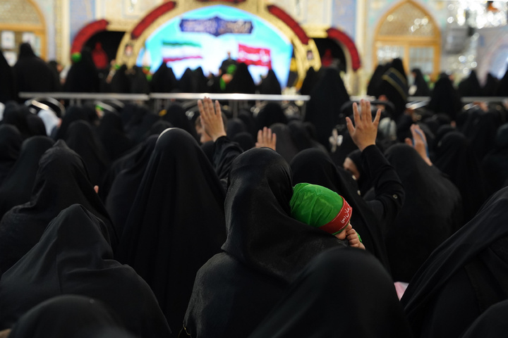 مراسم« الرُضَّع الحسینیین» الروحانیة في الحرم الرضوي الشریف
