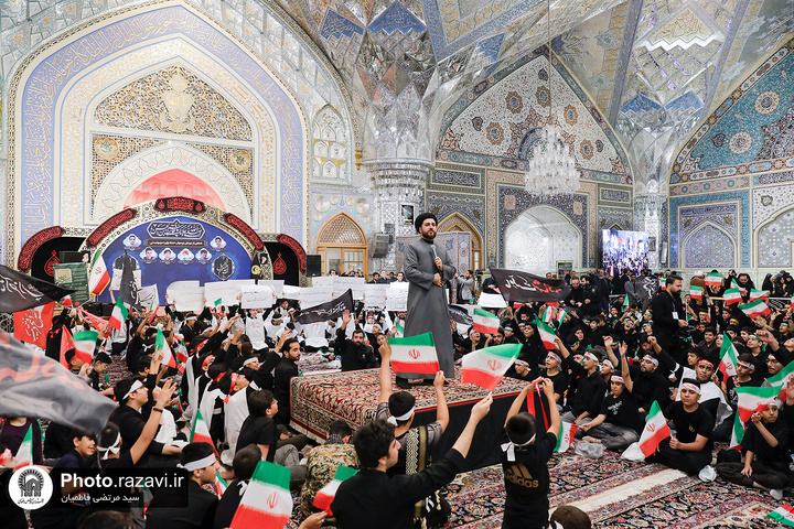 تجلي حب الیافعین وإخلاصهم للقاسم (ع) في مراسم « أحلی من العسل»