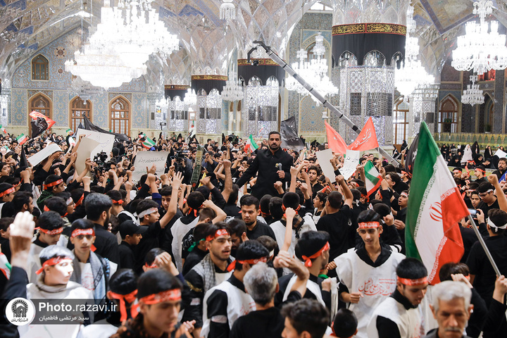 برنامج « أحلی من العسل» في الحرم الرضوي الشريف