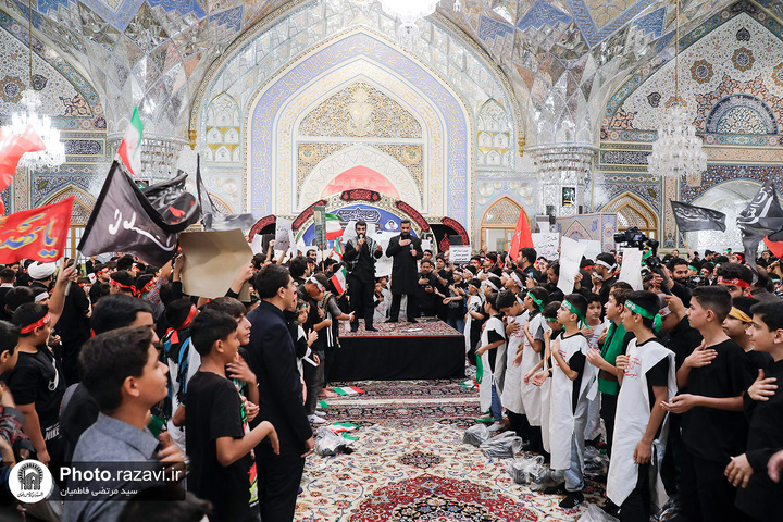 برنامج « أحلی من العسل» في الحرم الرضوي الشريف