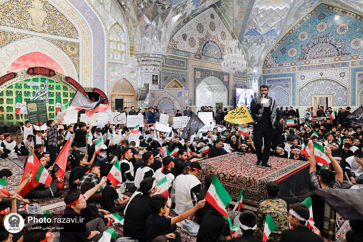 برنامج « أحلی من العسل» في الحرم الرضوي الشريف