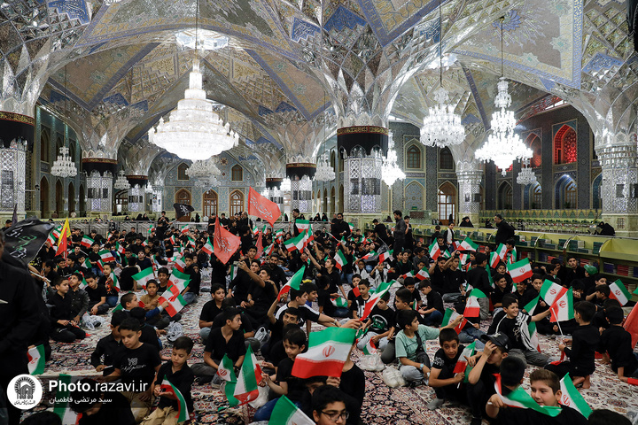 برنامج « أحلی من العسل» في الحرم الرضوي الشريف