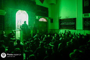 Tasua night mourning held at Imam Reza Hussainiya