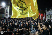 Afghan Muslims hold mourning ceremony at Imam Reza Hussainiya