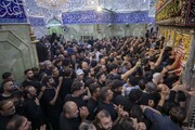 عزاداری شب تاسوعا در کربلا