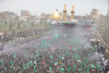 دسته عزا طویریج در کربلا معلی
