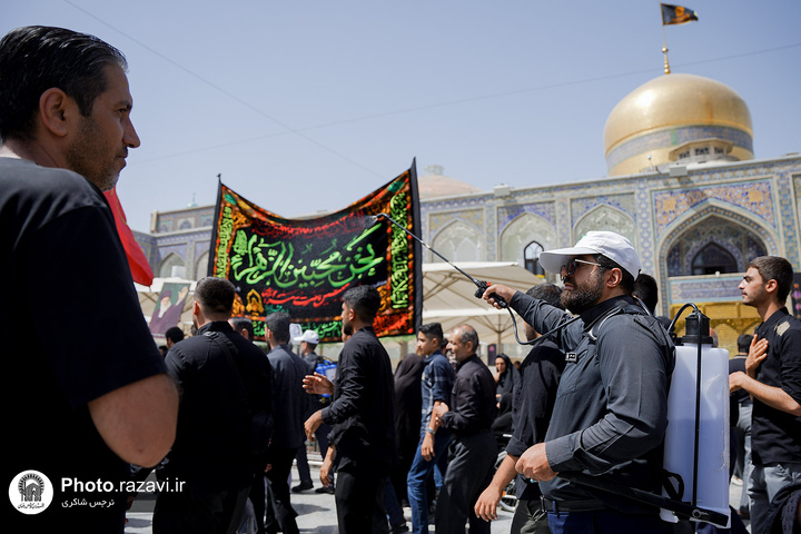 Benefactors donate rosewater for Tasua, Ashura rituals 

