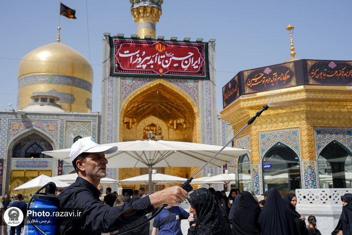 Benefactors donate rosewater for Tasua, Ashura rituals 
