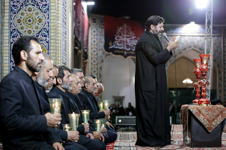 غیرملکی زائرین کی موجودگی میں امام حسیین (ع) کی شامِ غریباں کے مراسم