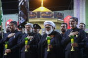 مراسم لیلة غرباء الإمام الحسین (ع) في الحرم الرضوي الشریف