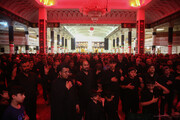 عزاداری شهادت امام سجاد علیه السلام در حرم مطهر بانوی کرامت