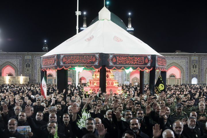 بزرگداشت شهدا در حرم مطهر رضوی