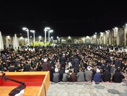 حرم امام رضا(ع) میں چار ہزار افغان عزاداروں کی جانب سے عزاداری کے عظیم اجتماع کا انعقاد