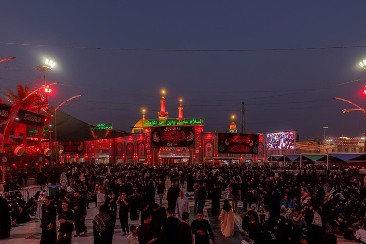 حرم مطهر حضرت عباس علیه السلام در ماه محرم