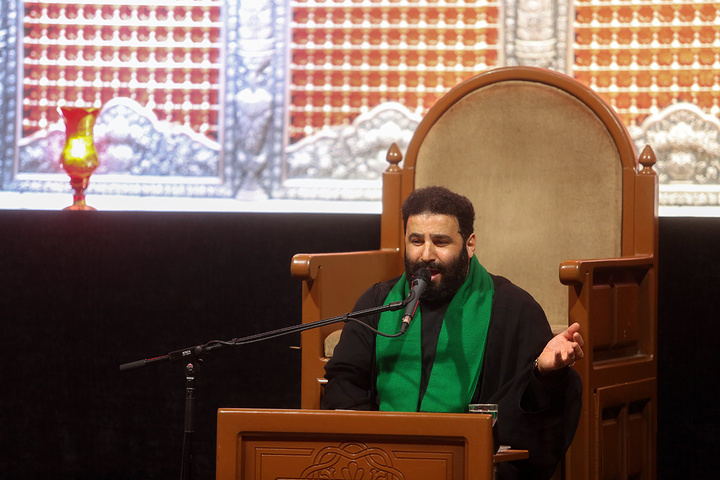 عزاداری سالروز شهادت امام سجاد(ع) در حرم حضرت معصومه(س)