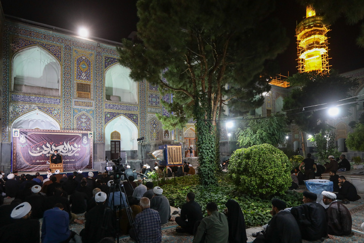Mourning ceremony for Imam Sajjad held at Dar al-Elm School