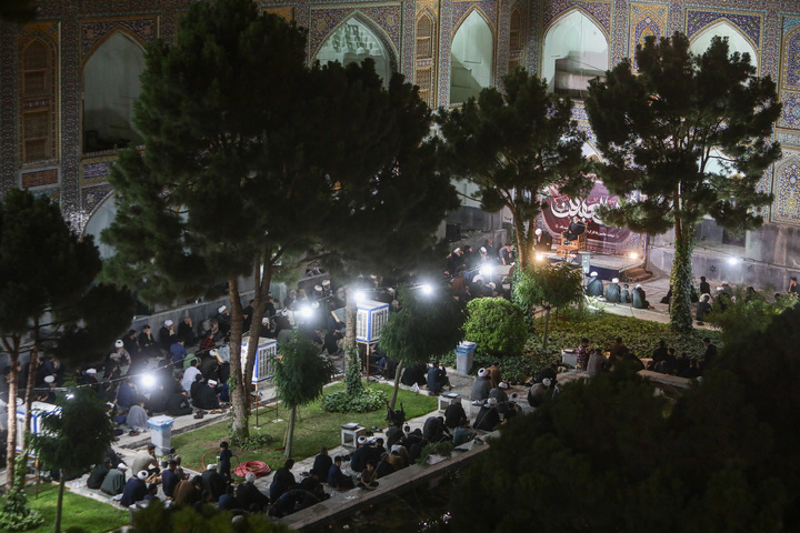 Mourning ceremony for Imam Sajjad held at Dar al-Elm School