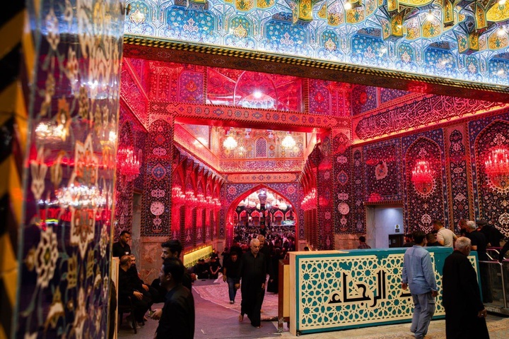 زائران کربلا در محرم