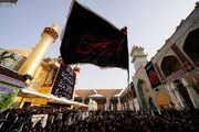 عزاداری سالروز شهادت امام حسن(ع) در حرم مطهر علوی