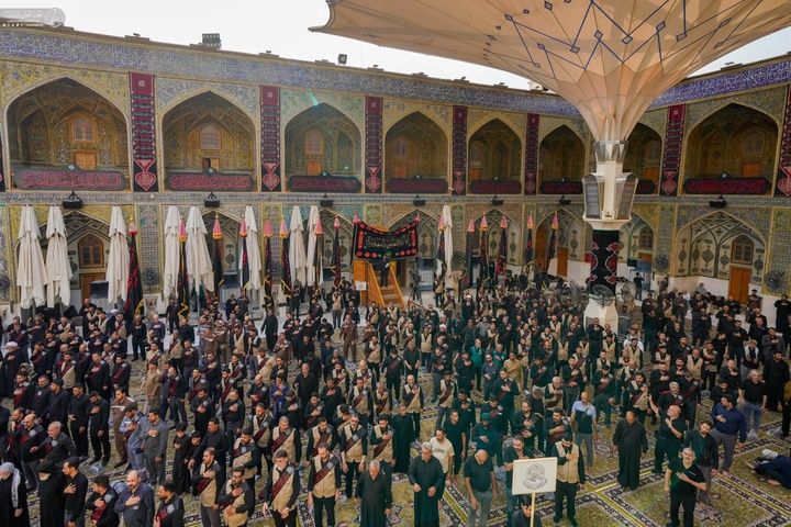 عزاداری سالروز شهادت امام حسن(ع) در نجف اشرف