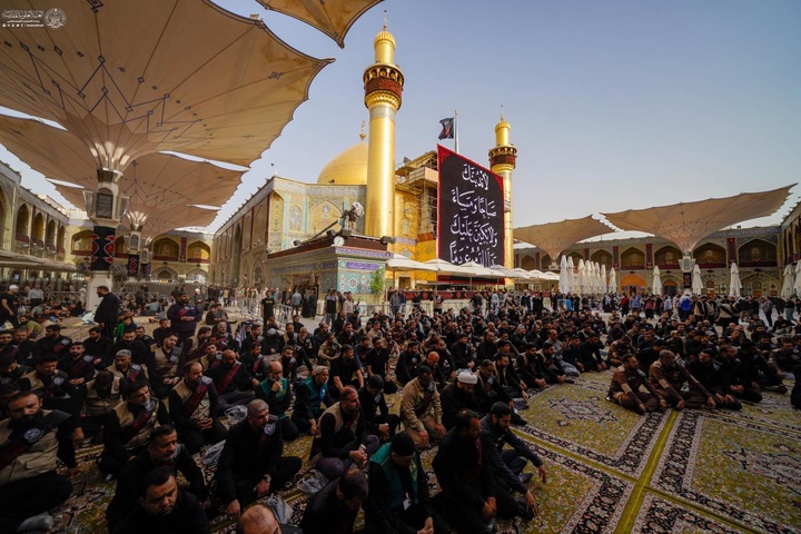 عزاداری سالروز شهادت امام حسن(ع) در نجف اشرف