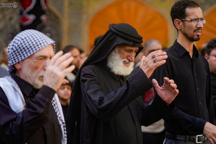 عزاداری سالروز شهادت امام حسن(ع) در نجف اشرف
