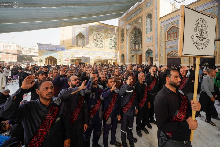 عزاداری سالروز شهادت امام حسن(ع) در نجف اشرف