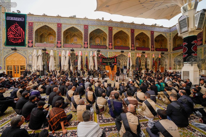 عزاداری سالروز شهادت امام حسن(ع) در نجف اشرف