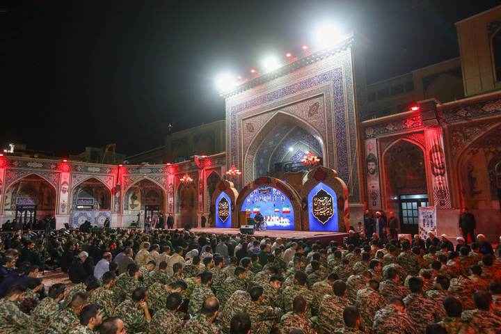 Holy shrine holds 40th day memorial for martyrs of Israeli aggression