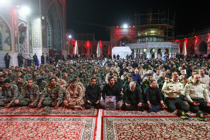 Holy shrine holds 40th day memorial for martyrs of Israeli aggression