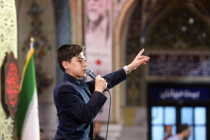 Holy shrine holds 40th day memorial for martyrs of Israeli aggression