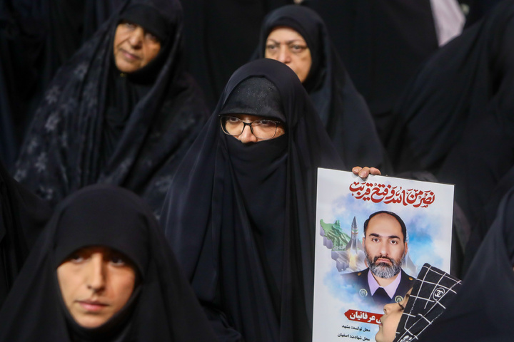 Holy shrine holds 40th day memorial for martyrs of Israeli aggression