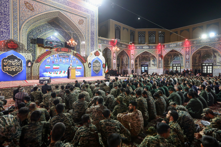 Holy shrine holds 40th day memorial for martyrs of Israeli aggression