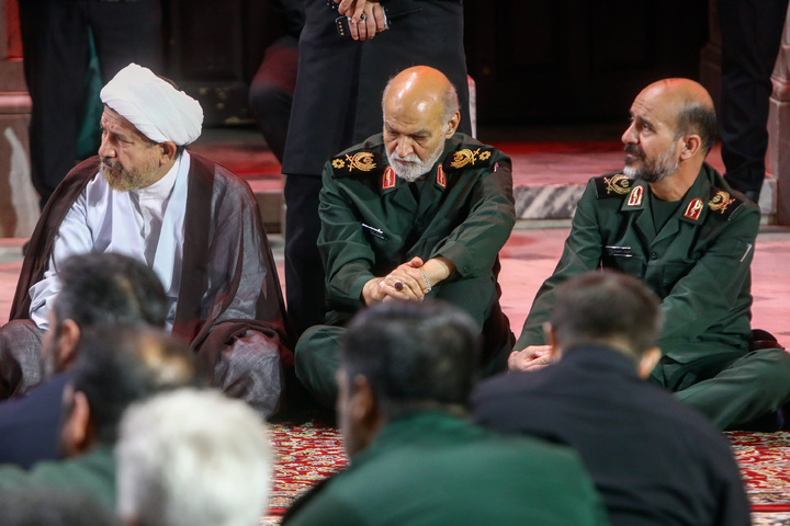 Holy shrine holds 40th day memorial for martyrs of Israeli aggression