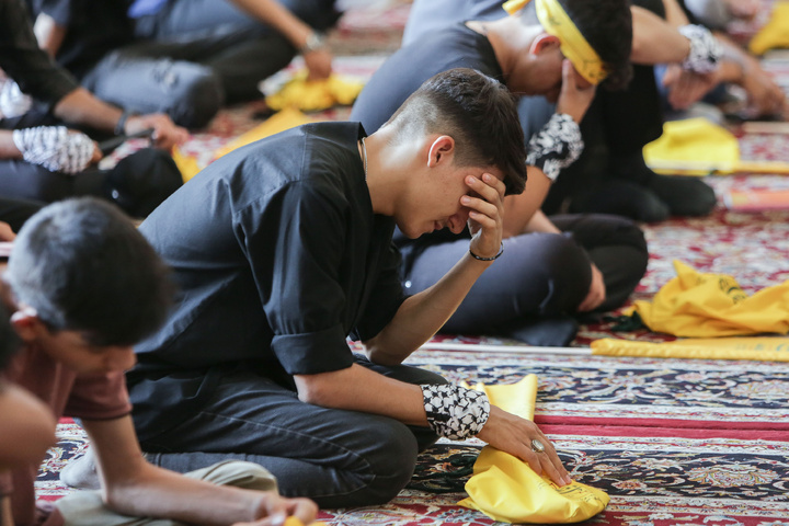 ‘Tariq al-Quds’ gathering held at Goharshad Courtyard