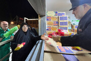 Mukib of Imam Reza Shrine stationed in Najaf